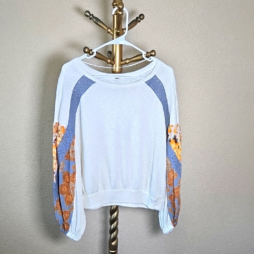 Free People Long Sleeve Blouse 🤍